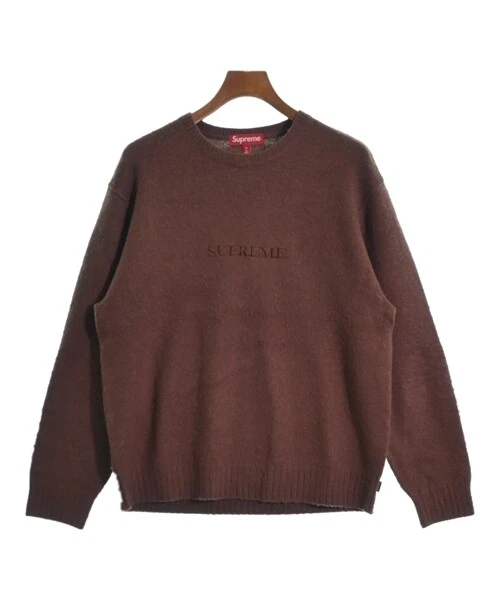 Pull/tricots Supreme marron M 2200433424130