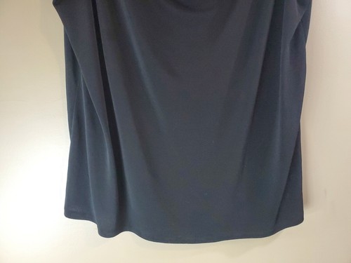 Avenue Studio Black Neckline Accent Tank Blouse, Sz 22/24 - Picture 3 of 9