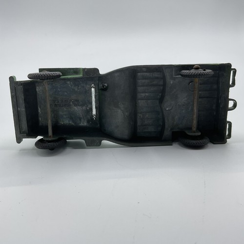 Metal Masters Army Jeep Green Truck Pressed Steel Vintage 1950'S Complete EXC - Picture 10 of 15