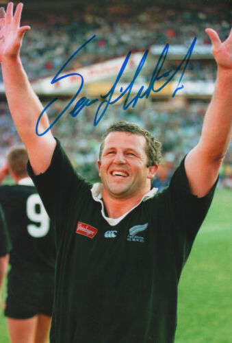 Sean Fitzpatrick "Rugby" signed 8x12 inch photo autograph - Picture 1 of 1