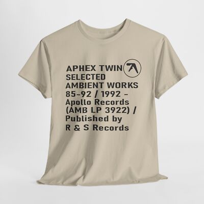 Aphex twin ambient works records t shirt , Unisex Shirt | eBay Aphex twin ambient works records t shirt , Unisex Shirt | eBay