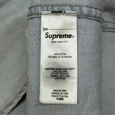 Supreme 24SS Small Box Shirt Washed Blue Small Box Logo Supreme 24SS Small Box Shirt Washed Blue Small Box Logo