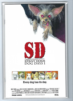 Stray Dogs Dog Days #1 Casey Parsons Royal Exclusive Variant Cover IT Homage