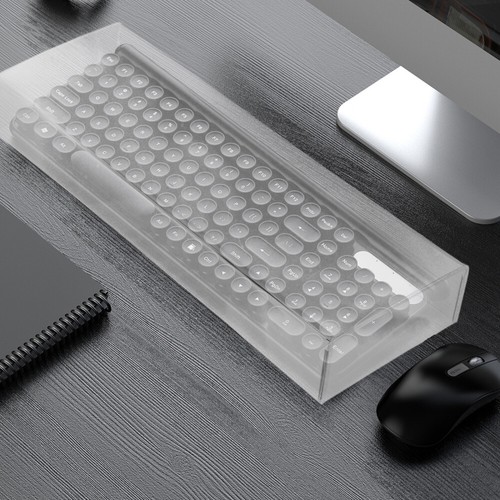 Housse de clavier acrylique housse de protection clavier ordinateur clavier - Photo 3/12