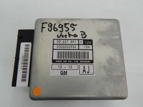 Opel Vectra B Getriebe Steuergerät ECU Modul 09227851 Automatikgetriebe F96955