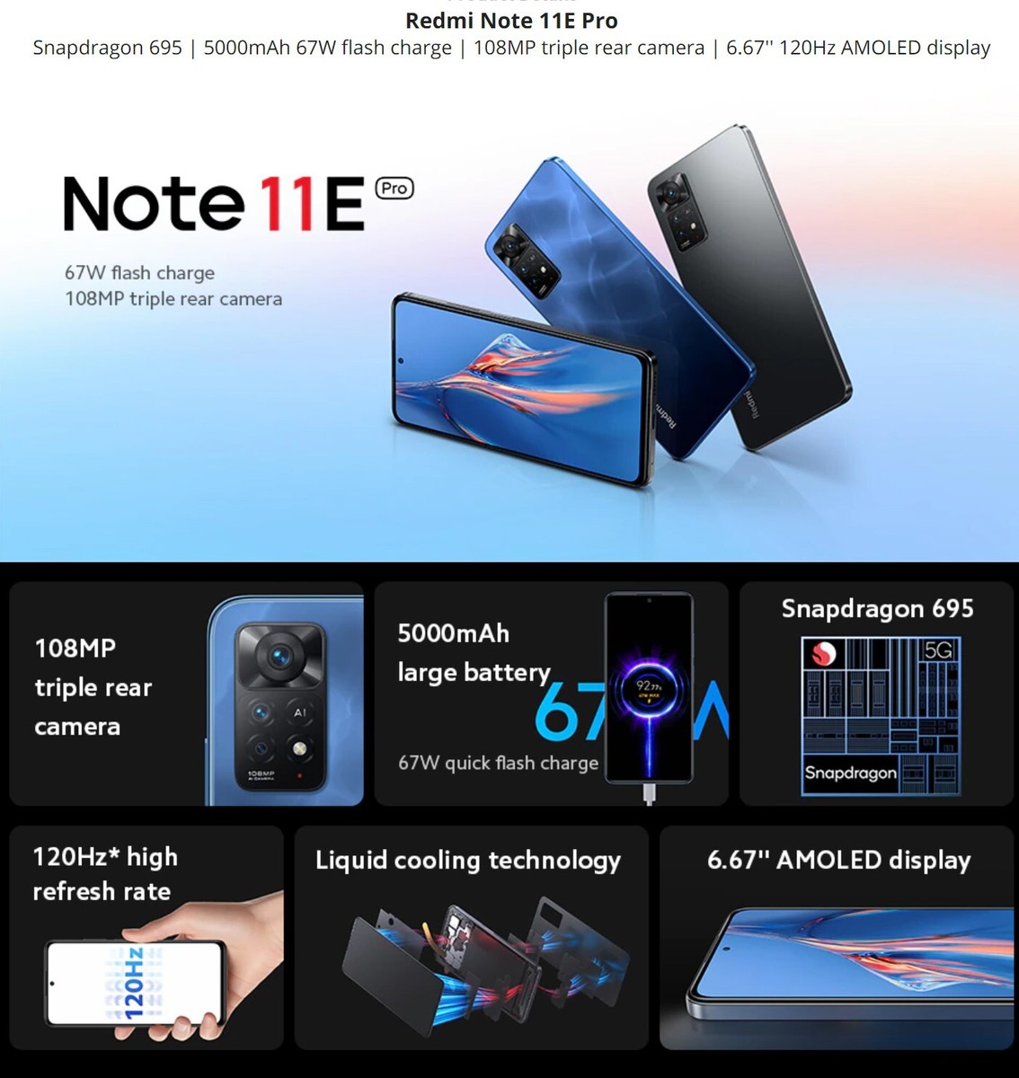 スマートフォン本体 Xiaomi Redmi Note 11E 128GB Redmi Note 11｜価格比較・SIMフリー・最新情報 - 価格.com