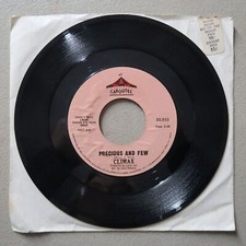 Climax Park Preserve, Precious And Few Vinyl 45 Carousel VG 9-142