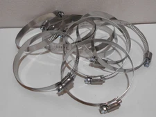 Lot of 5 New Ideal / Tridon Hose Clamps 2-1/2 in. To 3-3/8 in.