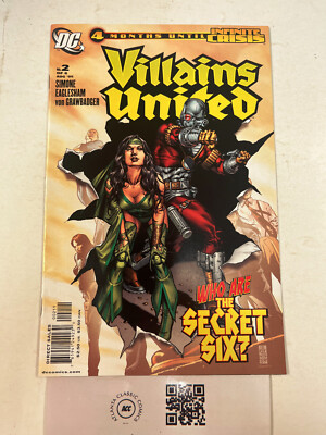 Villains United #2 NM DC Comic Book Catman Deadshot Rag Doll 39 HH5