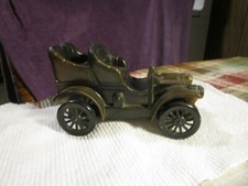 Vintage 1974 Banthrico METAL CAR BANK 1906 Oldsmobile Buggy CENTRAL BANK