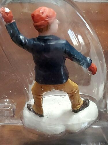 Lemax Carole Towne Collection Schneeballschlacht 2er Set Modell 22554 B13 - Bild 4 von 6