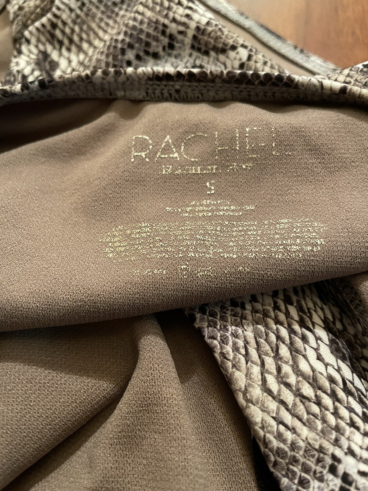 Rachel Roy Boho Python Front Zip One Piece Bathin… - image 8