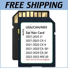 Seamless Navigation Experience: 32GB SD Card for Mazda 2021-2024 Optimum