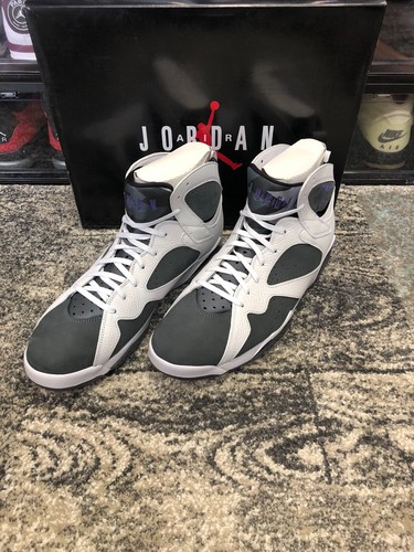 NIKE AIR JORDAN 7 RETRO "FLINT" - SIZE 15 MENS US - BNIB - DEADSTOCK - Picture 6 of 8