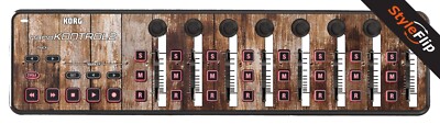 Korg NanoKontrol 2 Skin | Color Wood 1 | Protective Decal | StyleFlip Skins