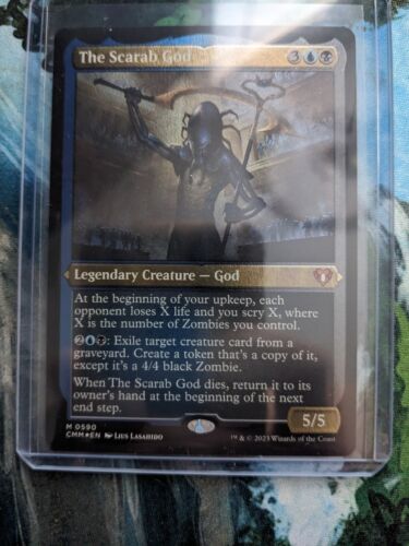 The Scarab God | ETCHED FOIL | Commander Master - Magic the Gathering - Picture 1 of 1