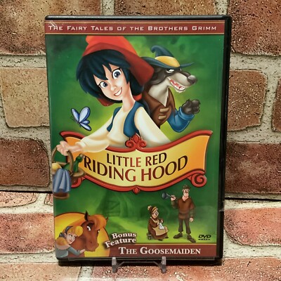 Little Red Riding Hood / The Goosemaiden DVD (Used)Simsala Grimm Cartoon