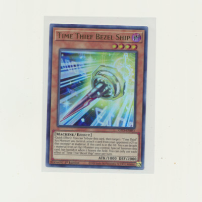 Yu-Gi-Oh Ghosts from the Past 1st Edition Time Thief Bezel Ship