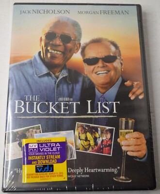2007 THE BUCKET LIST 2008 DVD STARRING JACK NICHOLSON FACTORY SEALED NEW