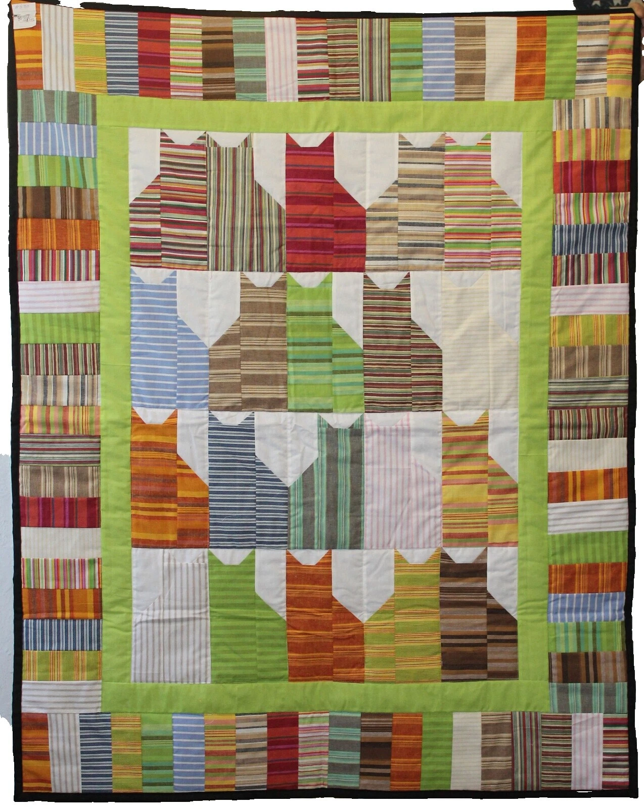 Animales De Rayas afganos y tiran Mantas