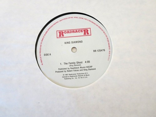 King Diamond 1987 The Family Ghost Vinyl Roadracer Records RR 125476 "1st Press" - Picture 7 of 14