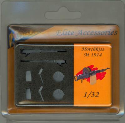 GasPatch Models 1/32 FRENCH HOTCHKISS M1914 MACHINE GUN (2)