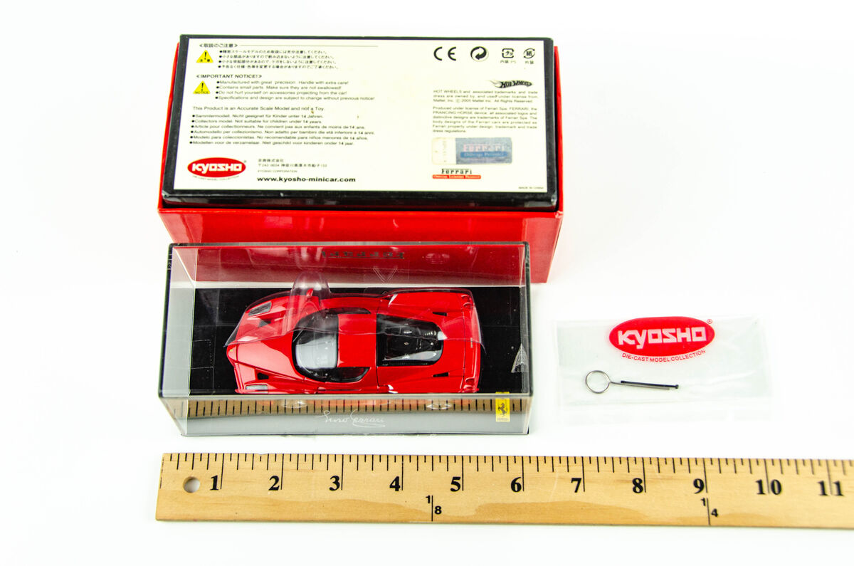 Kyosho 1/43 Ferrari Enzo Test Car Red Diecast Model Car