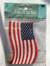 Jolee's Boutique Scrapbooking Stickers OLD GLORY American Flag Red White & Blue