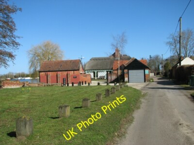 Photo 6x4 View along Fleet Lane Pilson Green  c2015
