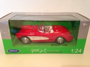 welly 1957 chevrolet corvette
