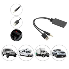 Universal Car USB AUX Speaker Reciever Wireless Bluetooth 5.0 Receiver Adapter