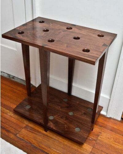 Designer wooden Stand Rack for Walking Canes Sticks Storage Clubs Display Stand - Picture 8 of 12