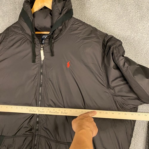Polo Ralph Lauren Down Jacket 4XLT Big & Tall Insulated Quilted Puffer Hood NEW - Picture 13 of 15