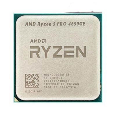 AMD RYZEN 5 4650GE R5 PRO 4650GE AM4 CPU Processor 6-Cores