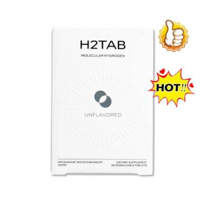 H2TAB Molecular Hydrogen Tablets(Rasberry)-N E W-A