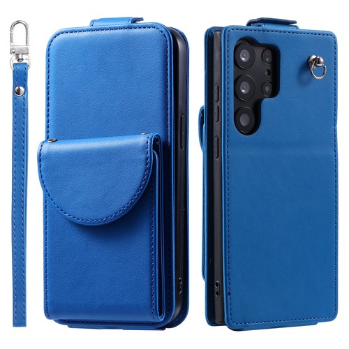 For Samsung Galaxy S25 Ultra S24 FE Kickstand Card Slots Wallet Case w/ Strap - 第 2/50 張圖片