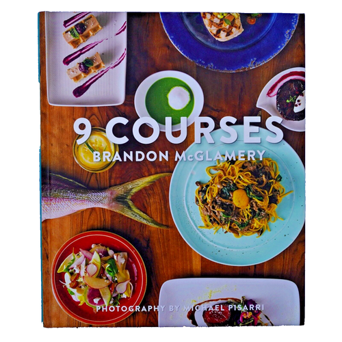 Florida FL Cook Book 9 COURSES Brandon McGlamery 2014 1st Ed Autographed Pisarri