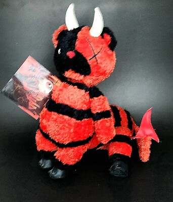 Screw Loose Toys Odd Squad Red Plush 2004 Beezle Bub Bear Devil