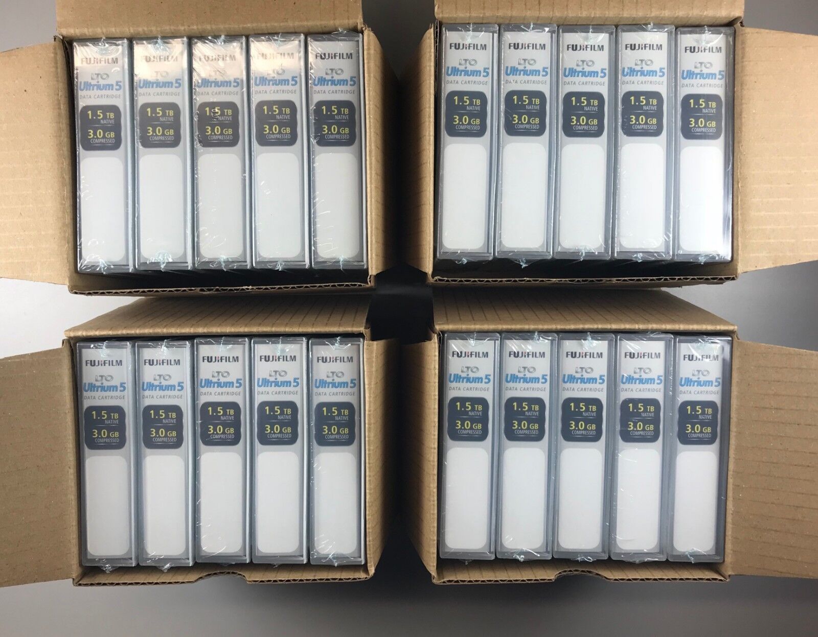 NEW- FUJI LTO-5 Ultrium Tape (20 PACK) Storage Backup #16310732 -  1.5TB/ 3.0TB