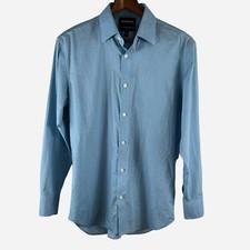 Bonobos Shirt Mens 16/33 Stretch Slim Fit Long Sleeve Button Down Floral Print