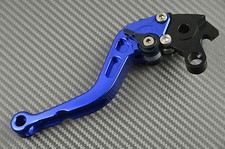 Levier lever frein brake court short CNC bleu blue Pour BREMBO PR19 19X18 PR 19