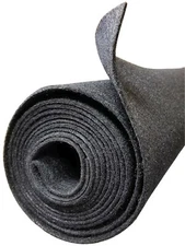 Charcoal 45-48"W Polymat Classroom teacher supplies Receptive Wall Felt Carpet