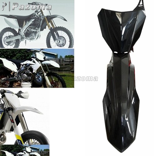 1X Placa de número de guardabarros delantero para Honda CRF250R CRF450R CRF250RX CRF450RX 2017-20 - Imagen 2 de 11