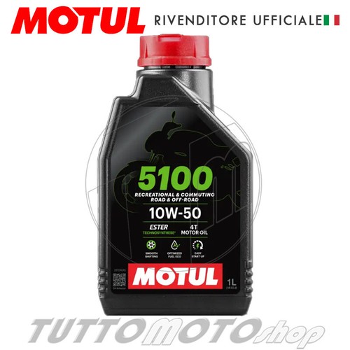 4 litri olio motore MOTUL 5100 10W50 - KTM Husqvarna - Trial Fuoristrada Enduro - Foto 3 di 5