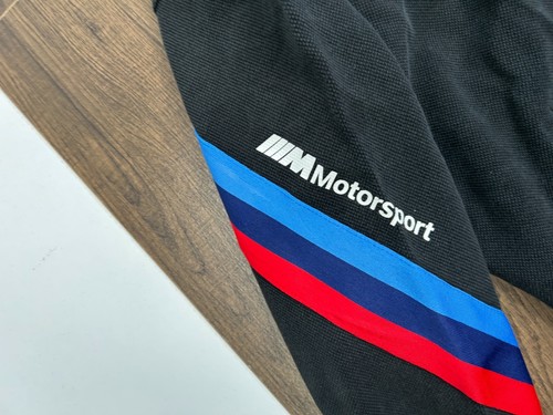 PUMA x BMW Motorsport Mens S Black Racing Jacket Mock Neck 100% Cotton - Picture 3 of 12