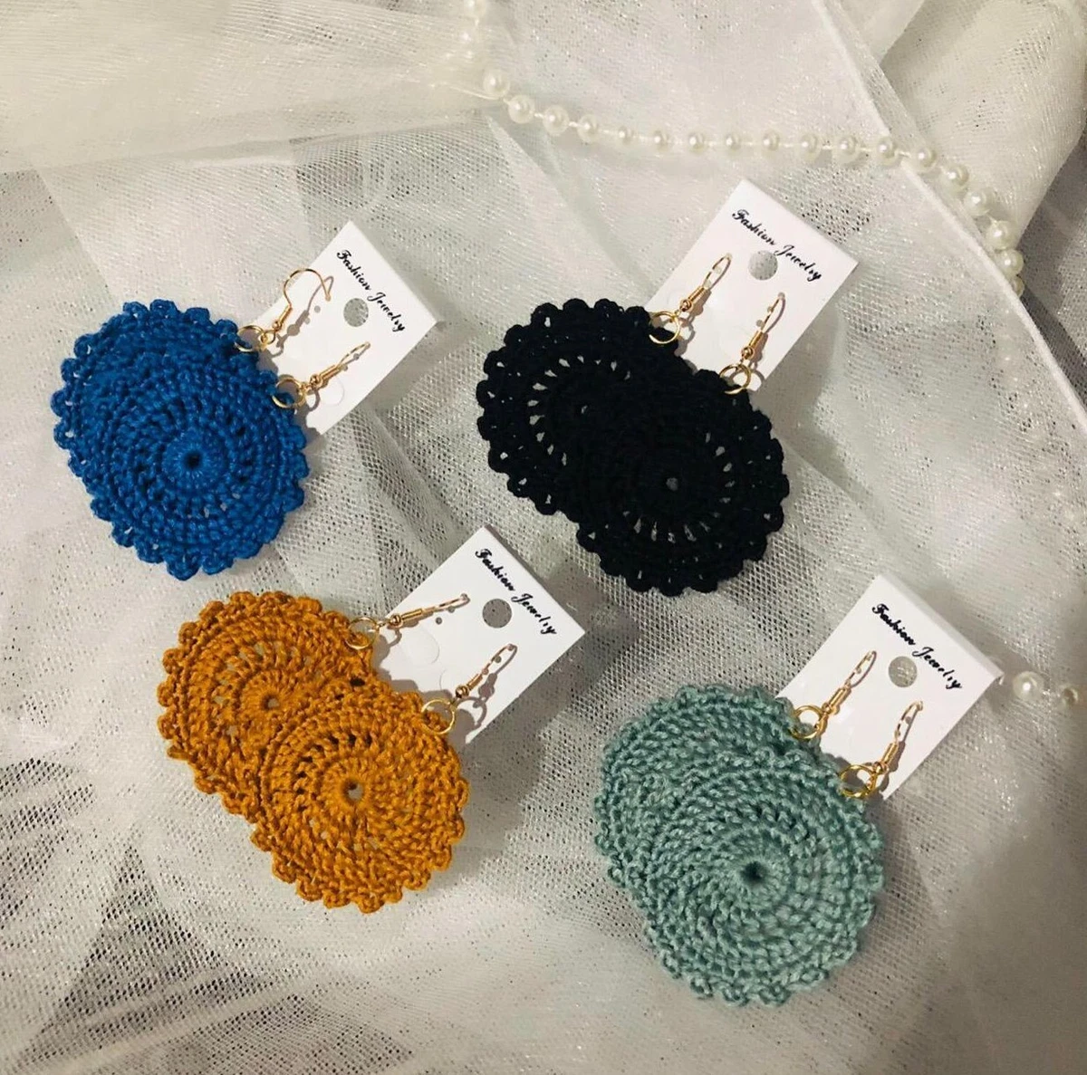 Unique handmade shop earrings