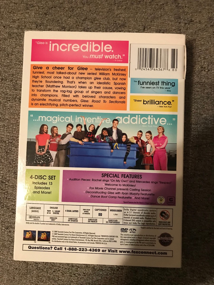 glee season 1- vol 1: dvd | eBay