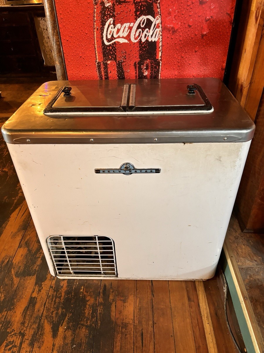 Vintage 1950's Kelvinator Ice Cream Freezer | eBay