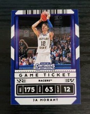 2020 Contenders Draft Picks #12 Ja Morant Game Ticket Purple