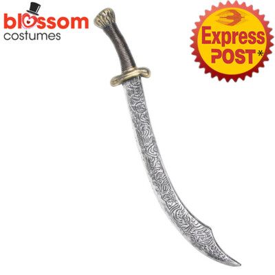 AC821 Ali Baba Sword Toy Knife Dagger Arabian Sheik Arab Aladdin Sultan ...